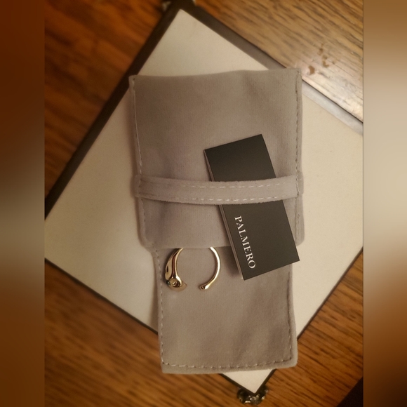 NWT Palmero adjustable open band gold plated over copper Ring. - Picture 2 of 7